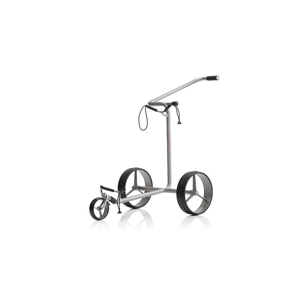 JuStar Silver manuell 3-rädrig + Transporttasche und Bremse
