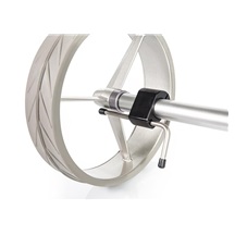 JuStar Silver manuell 3-rädrig + Transporttasche und Bremse