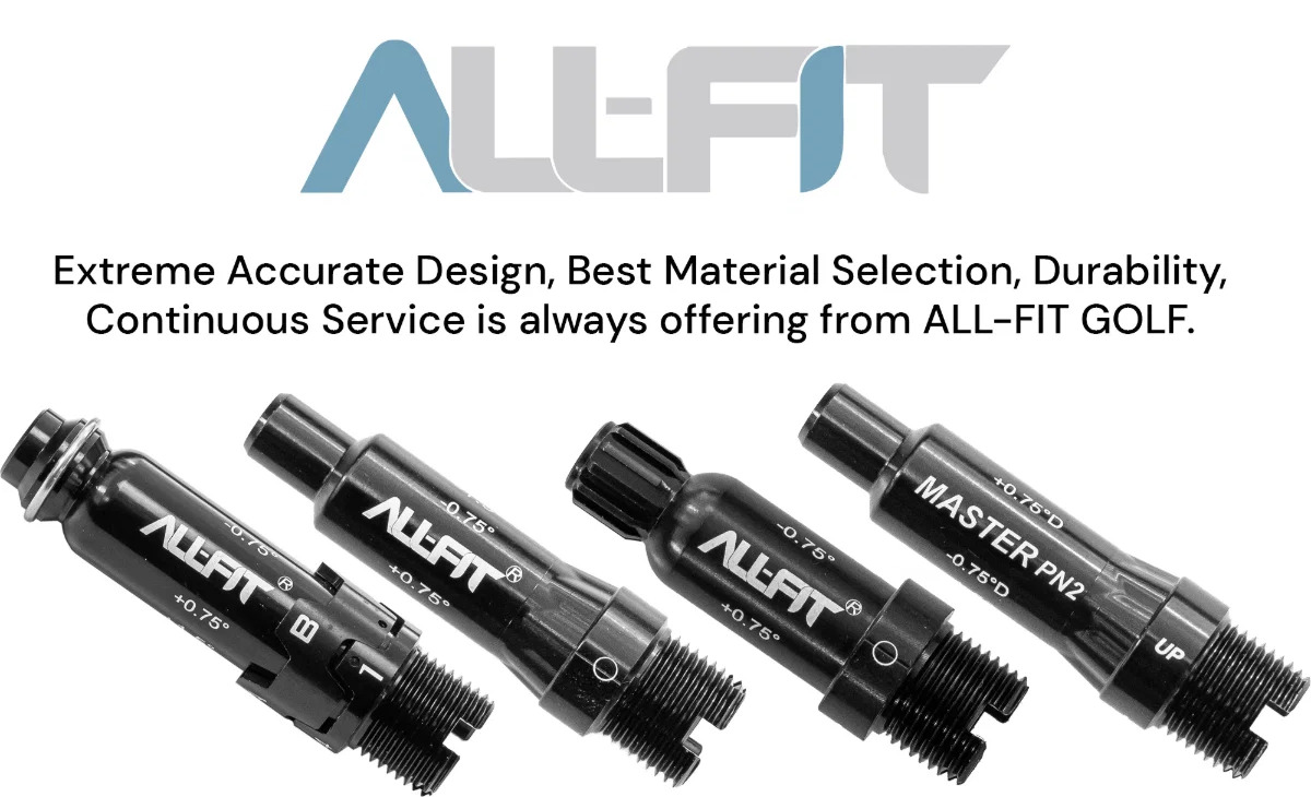 Shaft Adaptor All-Fit Master Wood Fit Kit - .335 mit Mutter & O-Ring