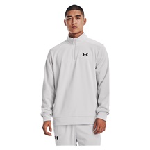 Under Armour Fleece 1/4 Zip Herren Sweatshirt, halo gray