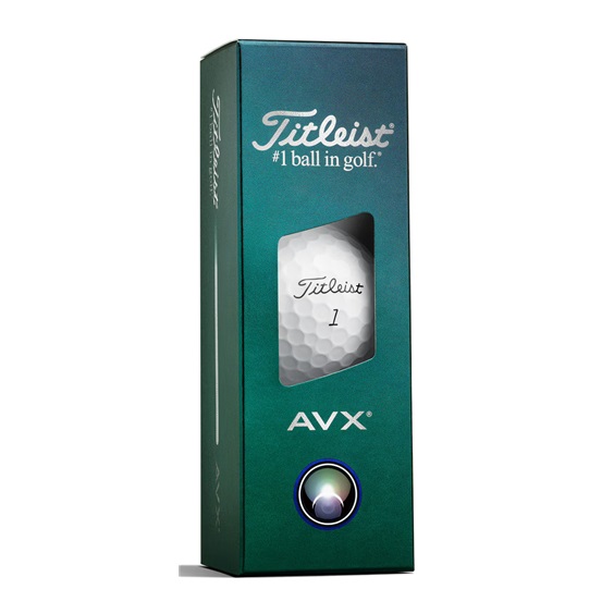 Titleist AVX 2026 Golfbälle, Text: CCC, 3Stk.