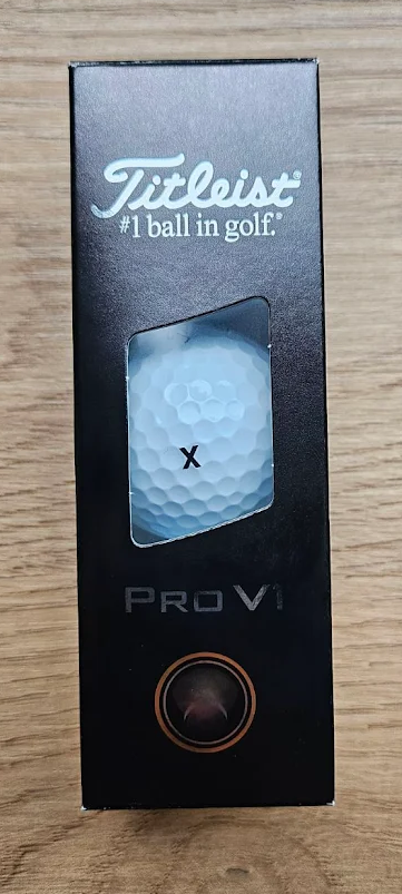 Titleist Pro V1 Golfbälle, Text: X - 3 Bälle