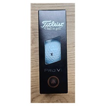 Titleist Pro V1 Golfbälle, Text: X - 3 Bälle