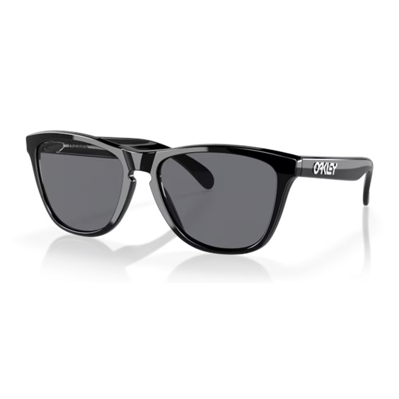 Oakley Frogskins Polished Black w/ Grey Sonnenbrille