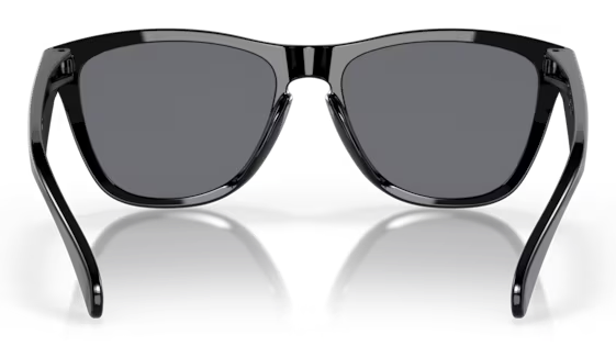 Oakley Frogskins Polished Black w/ Grey Sonnenbrille