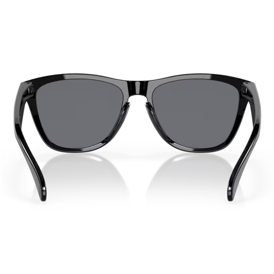 Oakley Frogskins Polished Black w/ Grey Sonnenbrille