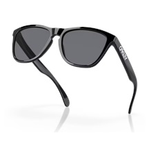 Oakley Frogskins Polished Black w/ Grey Sonnenbrille