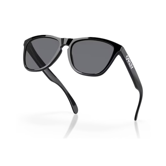Oakley Frogskins Polished Black w/ Grey Sonnenbrille