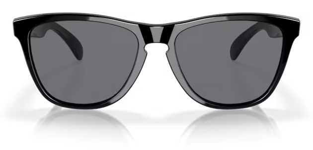 Oakley Frogskins Polished Black w/ Grey Sonnenbrille