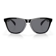 Oakley Frogskins Polished Black w/ Grey Sonnenbrille
