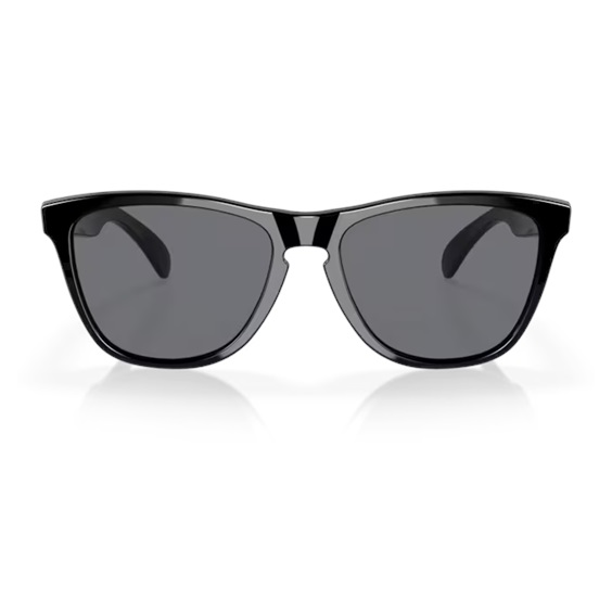 Oakley Frogskins Polished Black w/ Grey Sonnenbrille