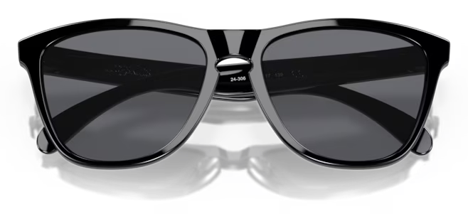 Oakley Frogskins Polished Black w/ Grey Sonnenbrille