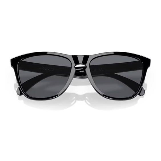 Oakley Frogskins Polished Black w/ Grey Sonnenbrille