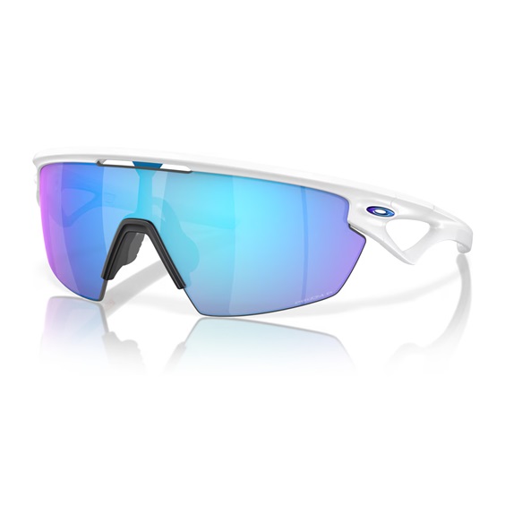 Oakley Sphaera MtWhite w/ Prizm Sapphire Pol Sonnenbrille