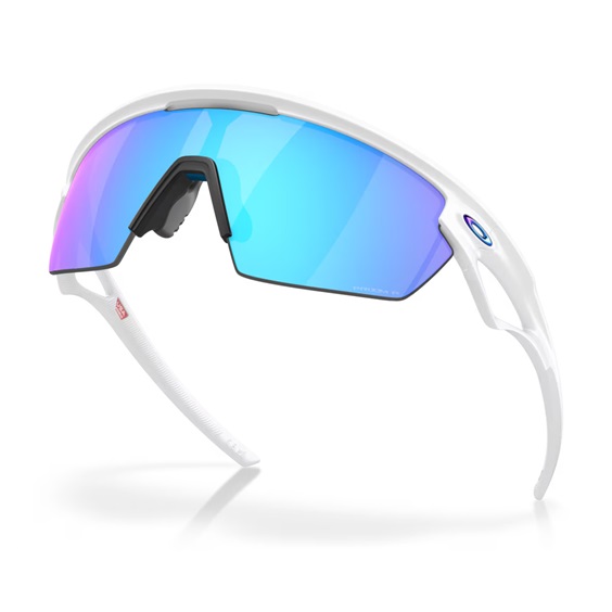 Oakley Sphaera MtWhite w/ Prizm Sapphire Pol Sonnenbrille