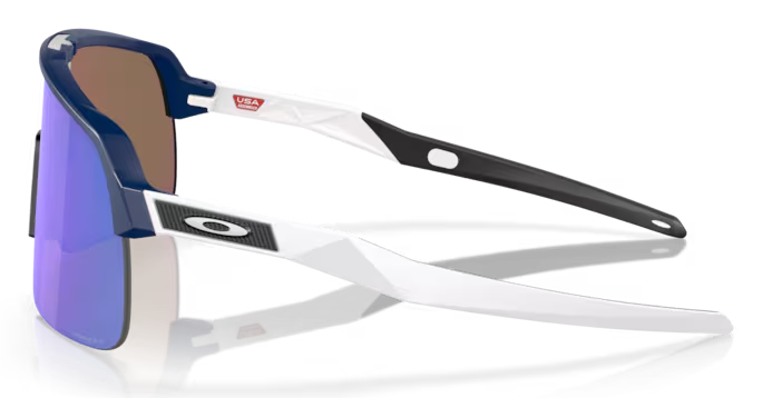 Oakley Sutro Lite Matte Navy/Matte White w/Prizm Violet Sonnenbrille