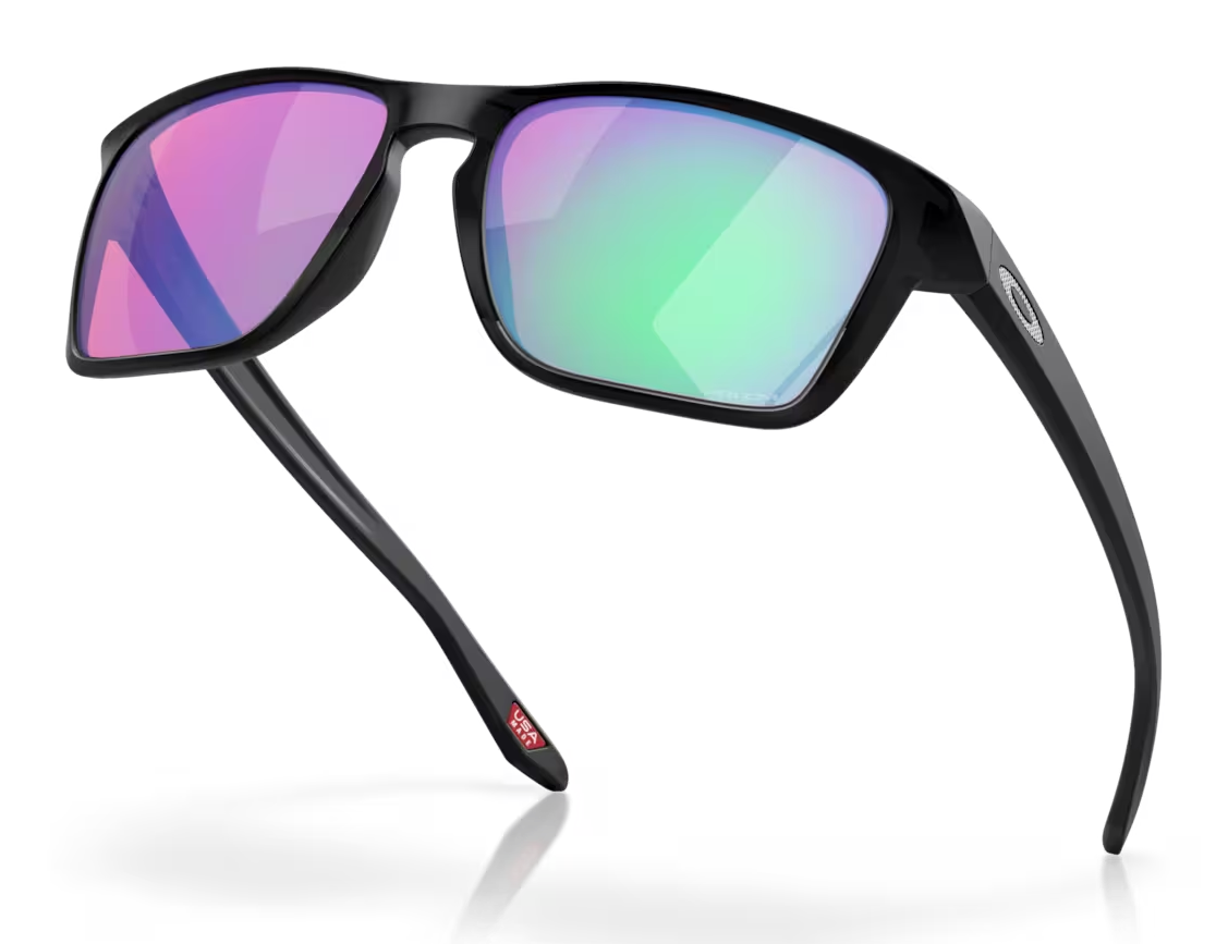 Oakley Sylas Sonnenbrille, Prizm Golf Gläser/Matte Black Rahmen