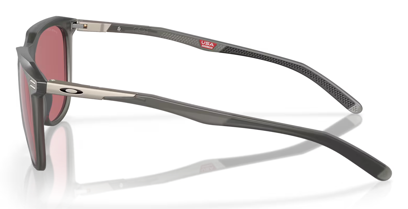Oakley Thurso Sonnenbrille, Prizm Dark Golf Gläser/Matte Grey Smoke Rahmen