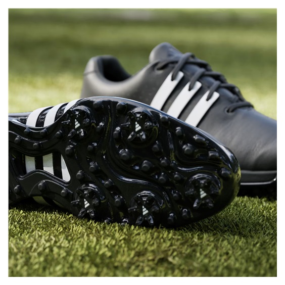 Adidas Tour360 24 Herren Golfschuhe, schwarz
