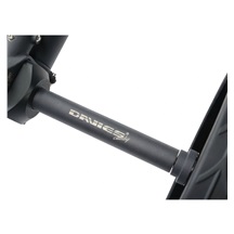 Davies Caddy SMART DHC Elektro-Trolley, schwarz/rote Räder