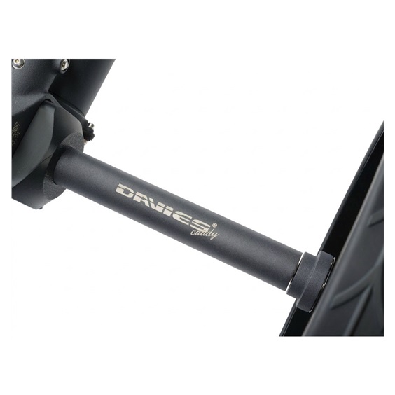 Davies Caddy SMART DHC Elektro-Trolley, schwarz/rote Räder