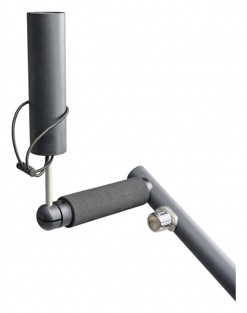 Davies Caddy Compact Schirmhalter für Davies Caddy SMART und QUICK FOLD, schwarz matt