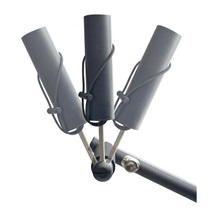 Davies Caddy Compact Schirmhalter für Davies Caddy SMART und QUICK FOLD, schwarz matt