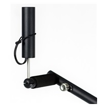 Davies Caddy Compact Schirmhalter für Davies Caddy SMART und QUICK FOLD, schwarz matt