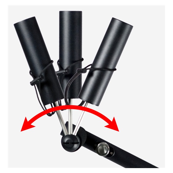 Davies Caddy Compact Schirmhalter für Davies Caddy SMART und QUICK FOLD, schwarz matt