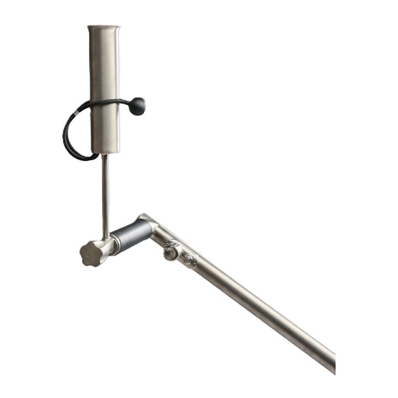 Davies Caddy Titan Adjustable Umbrella Holder Trolleyzubehör, titanium