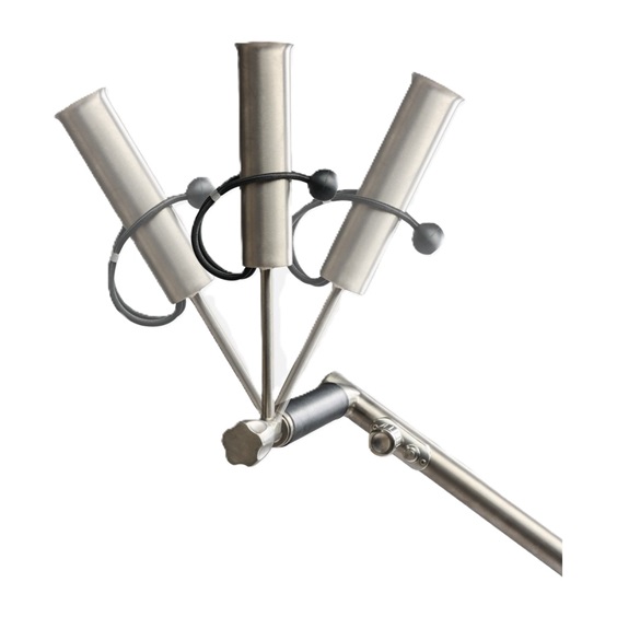 Davies Caddy Titan Adjustable Umbrella Holder Trolleyzubehör, titanium