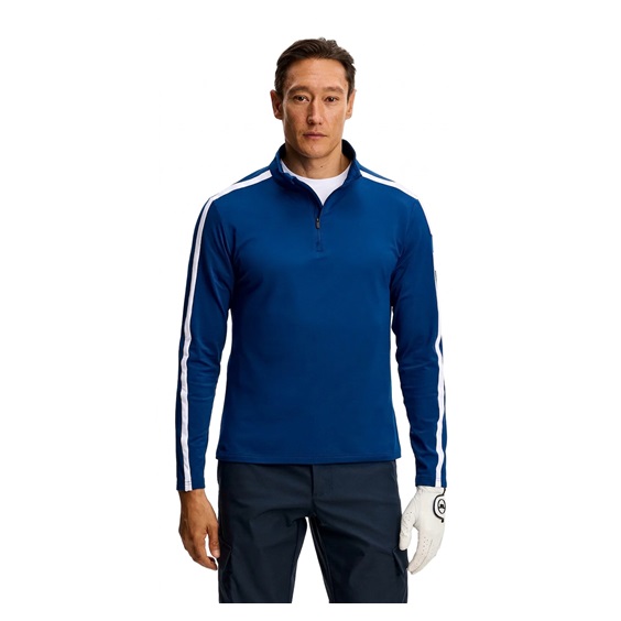 J.Lindeberg Keaton Quarter Zip Mid Layer Herren Midlayer, Estate Blue