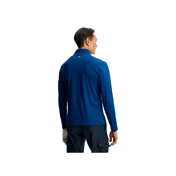 J.Lindeberg Keaton Quarter Zip Mid Layer Herren Midlayer, Estate Blue