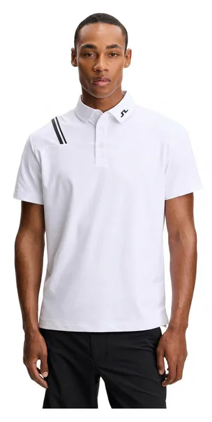 J.Lindeberg Fred Polo Herren Polo, Weiß