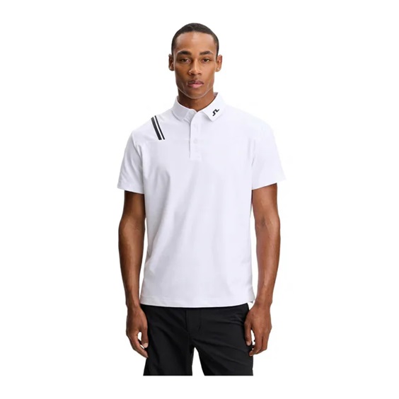 J.Lindeberg Fred Polo Herren Polo, Weiß