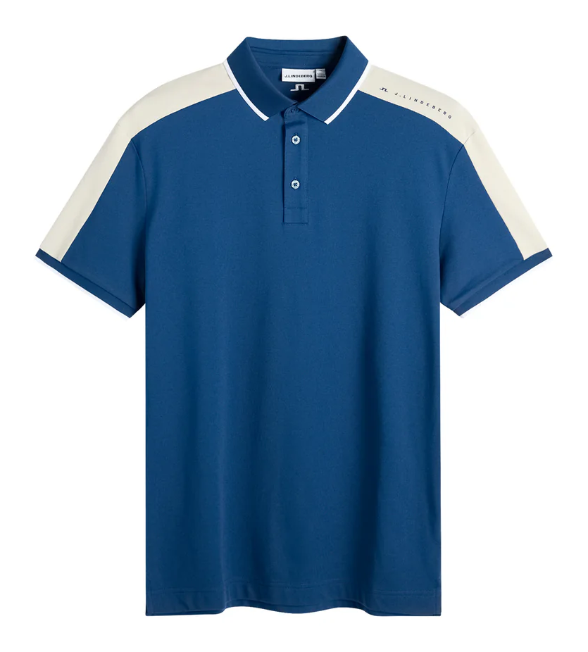 J.Lindeberg Jace Polo Herren Polo, Estate Blue