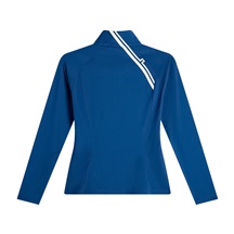 J.Lindeberg Nadu Quarter Zip Damen Midlayer, Estate Blue