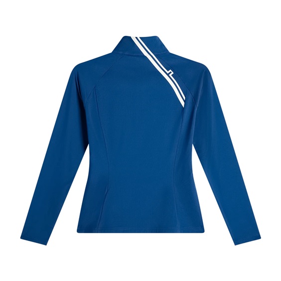 J.Lindeberg Nadu Quarter Zip Damen Midlayer, Estate Blue