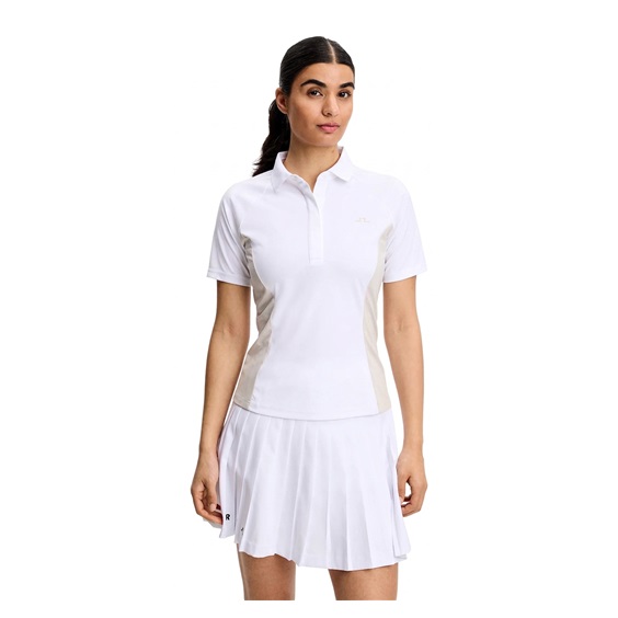 J.Lindeberg Isador Damen Polo, Weiß