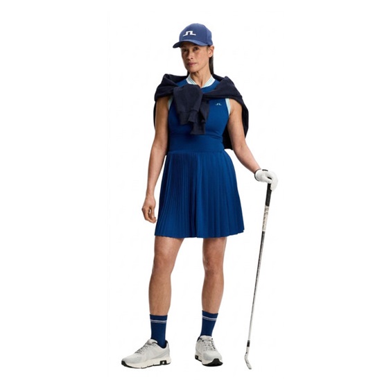 J.Lindeberg Hilla Damen Kleid, Estate Blue