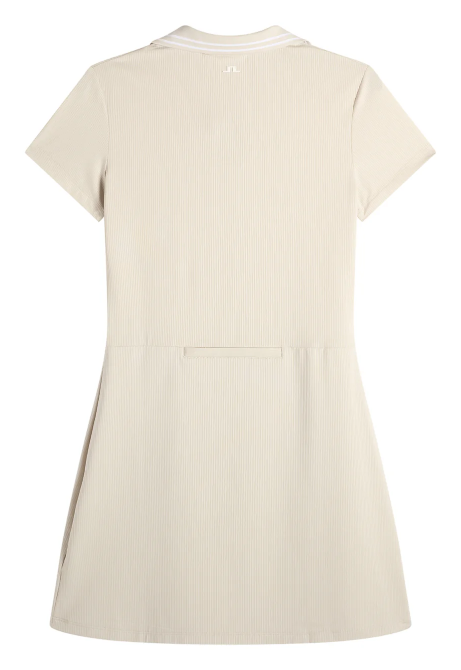 J.Lindeberg Noomi Damen Kleid, moonbeam