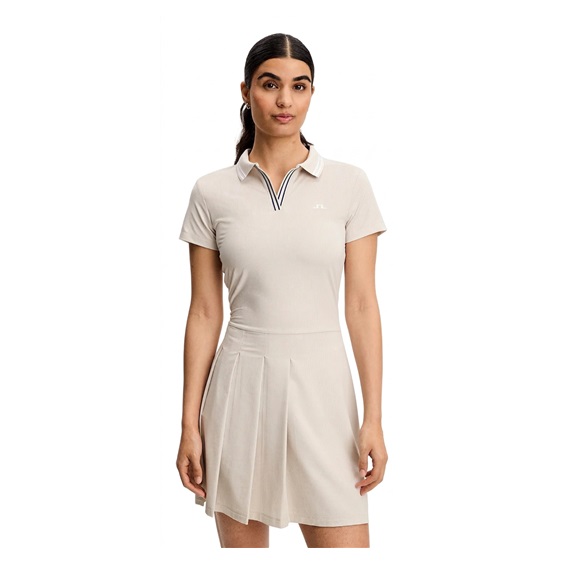 J.Lindeberg Noomi Damen Kleid, moonbeam