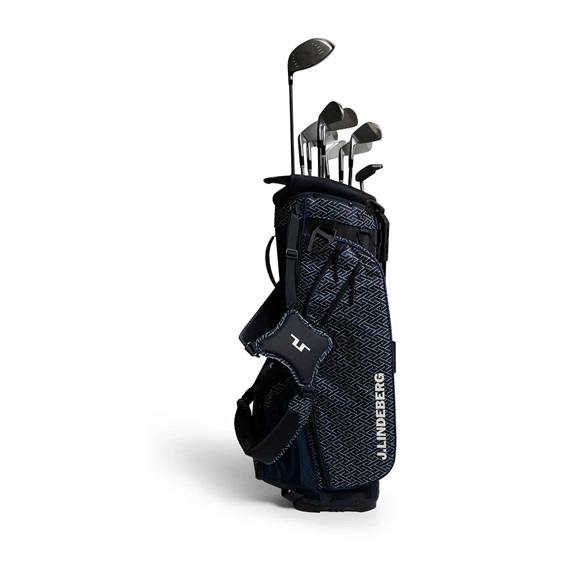 J.Lindeberg JL Flare Printed Golftasche, Ladder Estate Navy