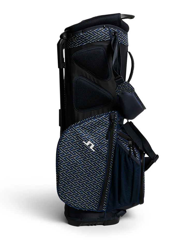 J.Lindeberg JL Flare Printed Golftasche, Ladder Estate Navy