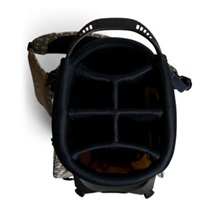 J.Lindeberg JL Flare Printed Golf Bag, Ladder White Kelp