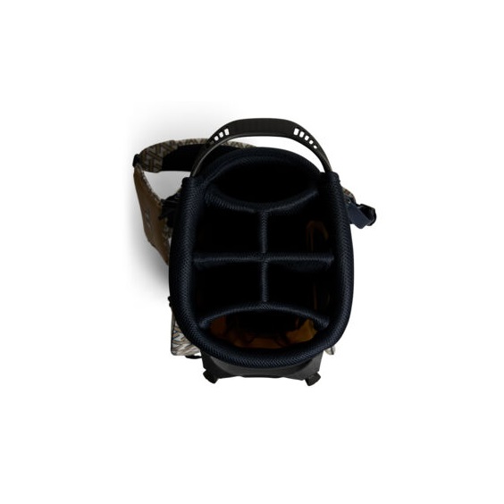 J.Lindeberg JL Flare Printed Golf Bag, Ladder White Kelp