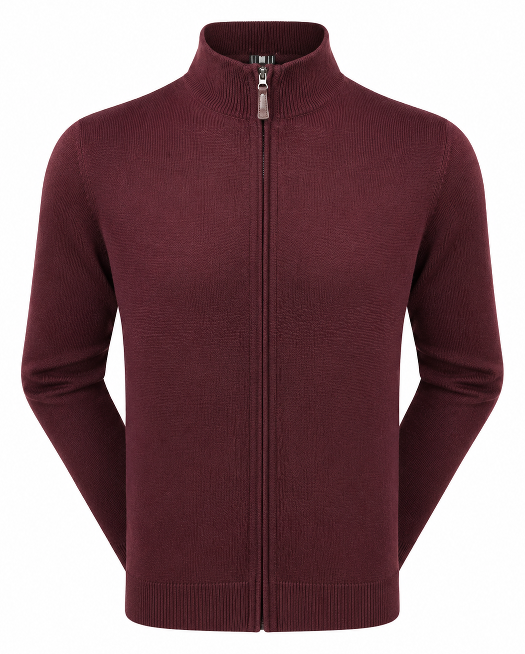 FootJoy drirelease Full-Zip Lined Herren Pullover, port