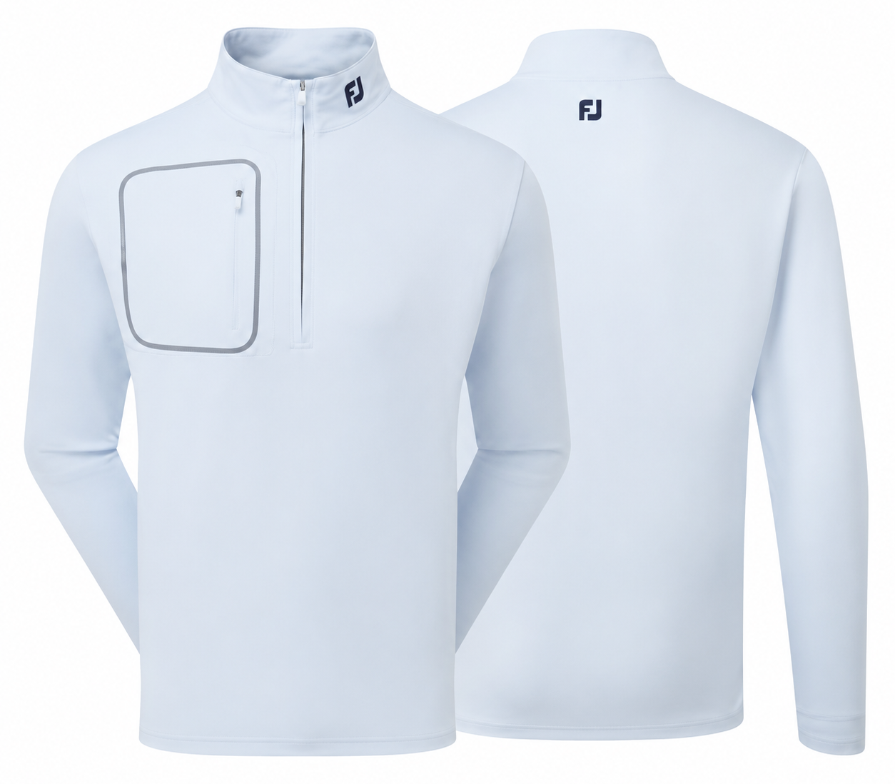 FootJoy ThermoSeries Texture Midlayer Herren Sweatshirt, Mist