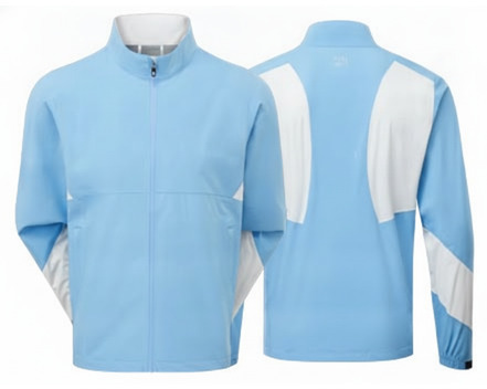 FootJoy HydroLite X Herren Jacke, mid blue/oyster grey