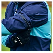 FootJoy HydroLite X Herren Regenjacke kurzarm, schwarz